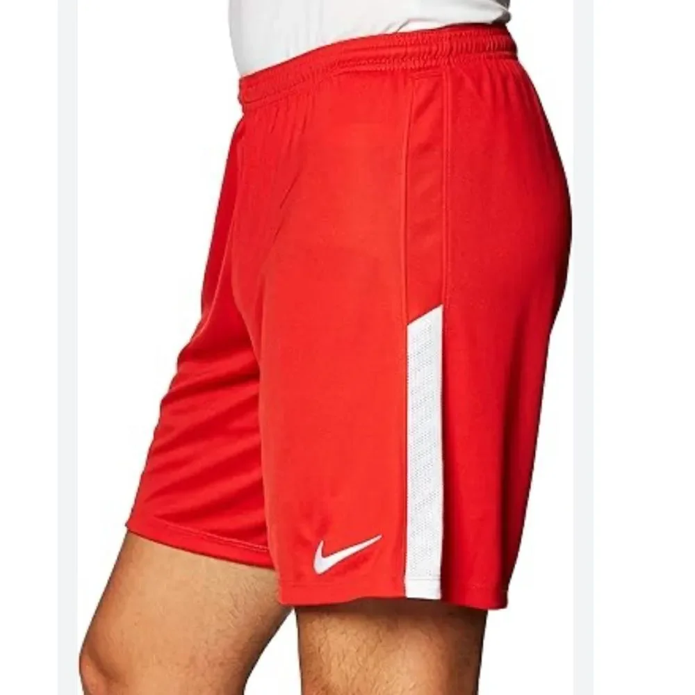 Nike Youth Unisex Red Sport Shorts Dri-Fit Size XL